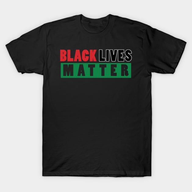 Black LIves Matters T-Shirt by hallyupunch